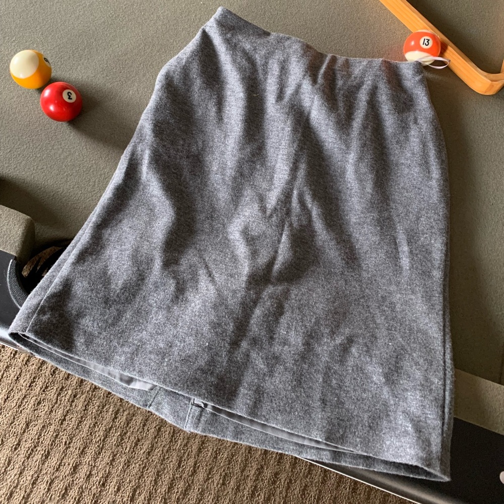 Uniqlo Straight wool skirt